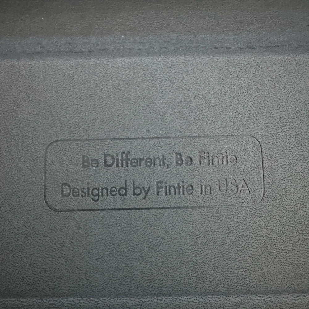 Sleek Black Tablet Cover with Leather-like Finish